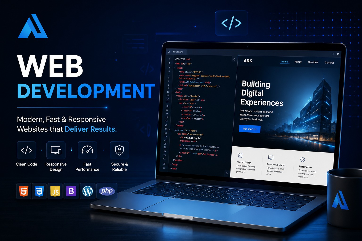 Web development service preview